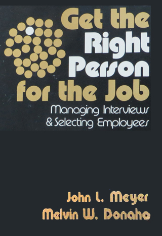 Get the Right Person for the Job